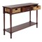 Safavieh Christa Console Table- Cherry - 31.5 x 13.4 x 44.5 in. AMH5737C - alternate 10